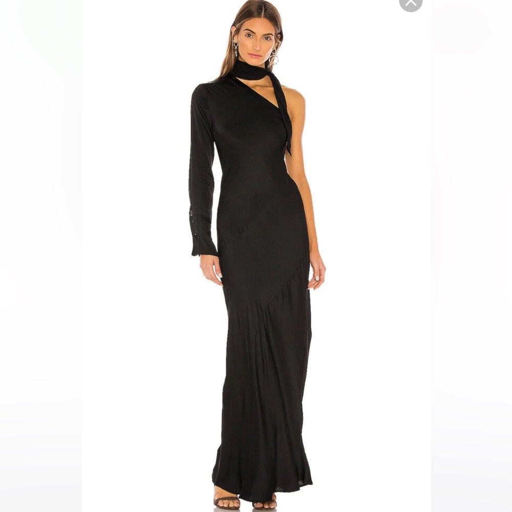 Young fabulous & broke black maxi dress